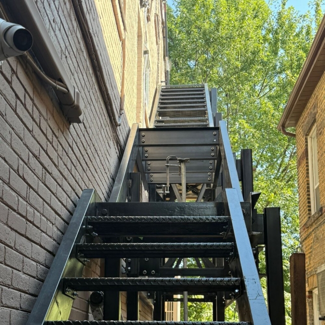 Metal Staircase Fabrication & Installation