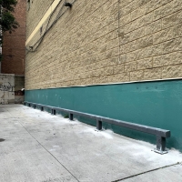 Project Spotlight: Steel Guard Rail For Garbage Containers